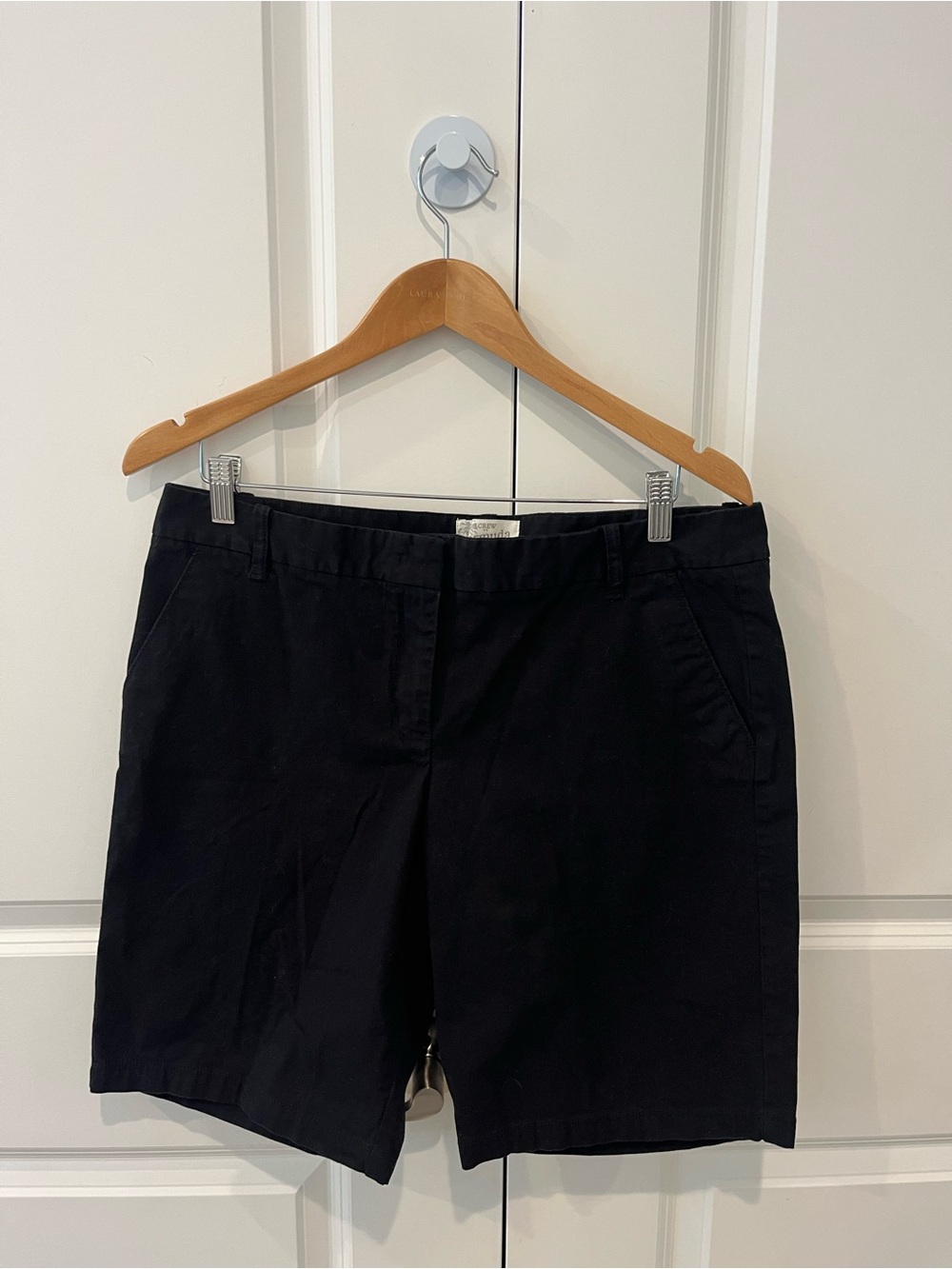 J. Crew Women’s size 12 black Bermuda Shorts - Picture 2 of 6